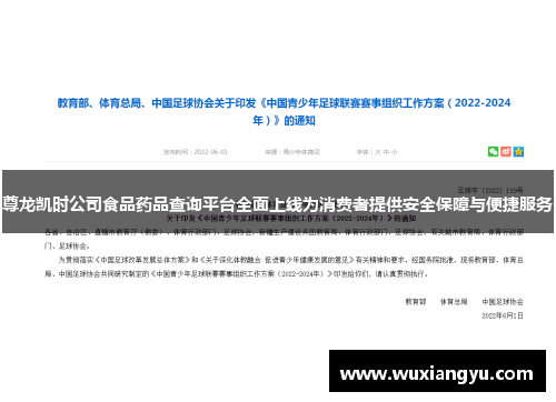 尊龙凯时公司食品药品查询平台全面上线为消费者提供安全保障与便捷服务